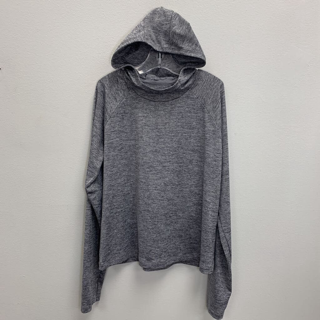 14: Cowl Neck Spacedye Pullover