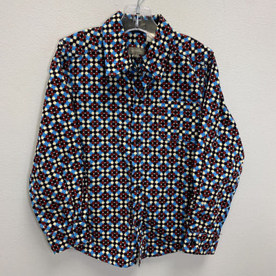 6: Graphic Dots Button Down Shirt Dress