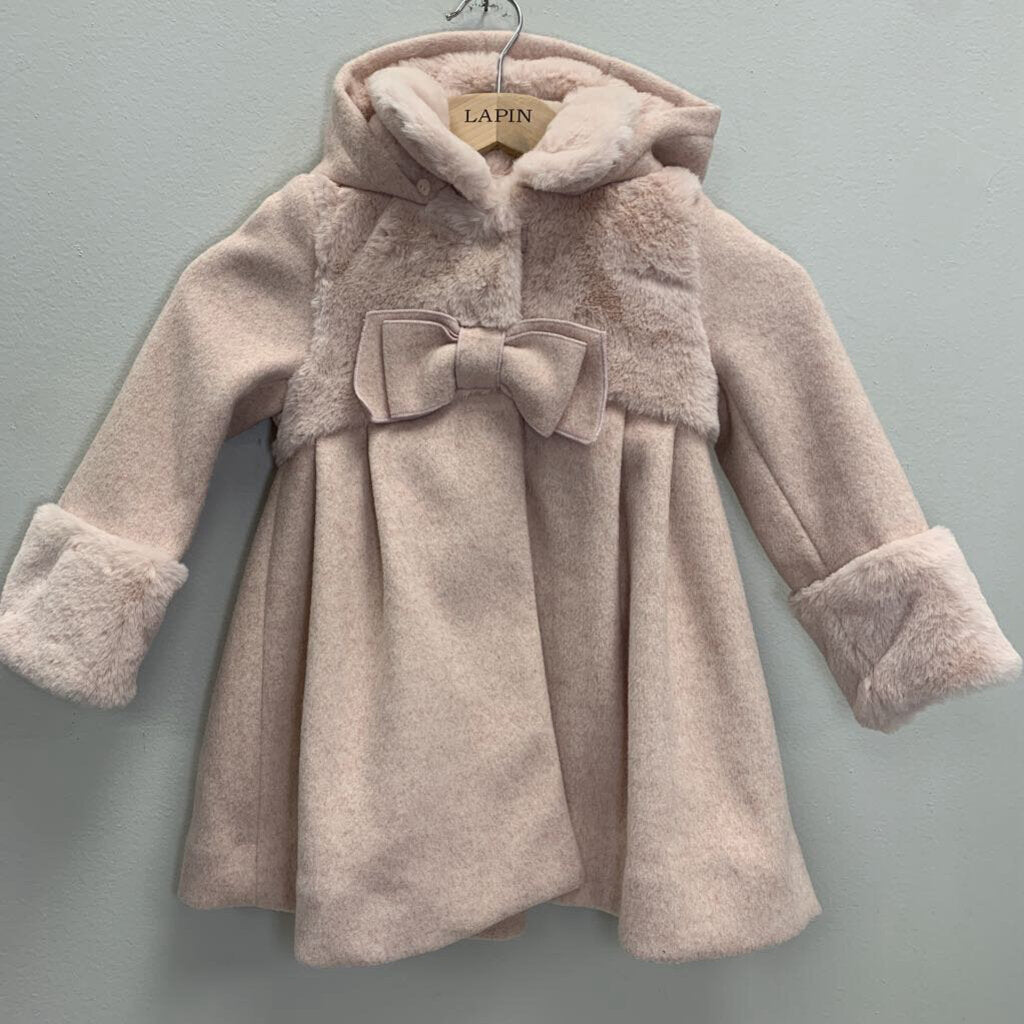 2: Pink Bow Hooded Jacket