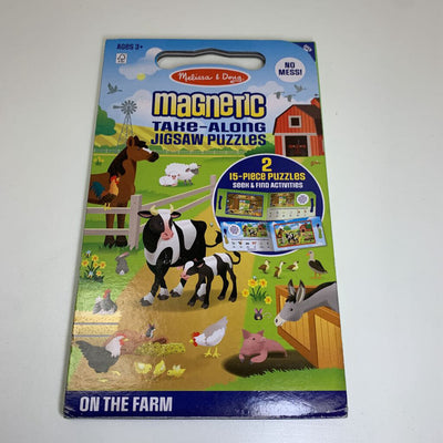 Magnetic Take-Along Jigsaw Puzzles