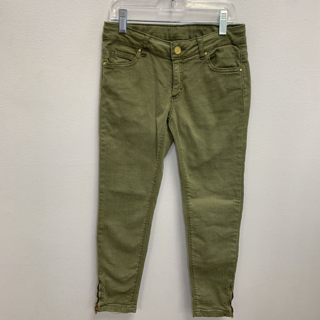 9-10: Skinny Zipper Cuff Denim