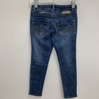 5: Denim Pants w/ Rhinestone Accents