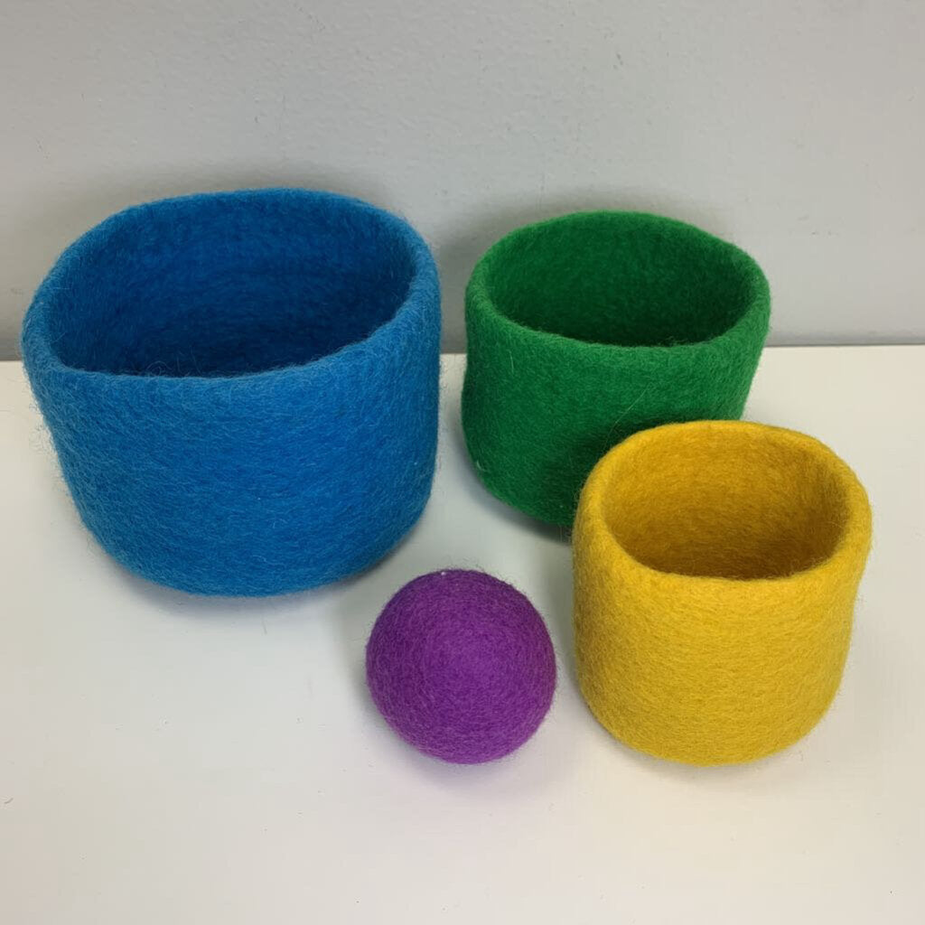 Nesting Felt Baskets