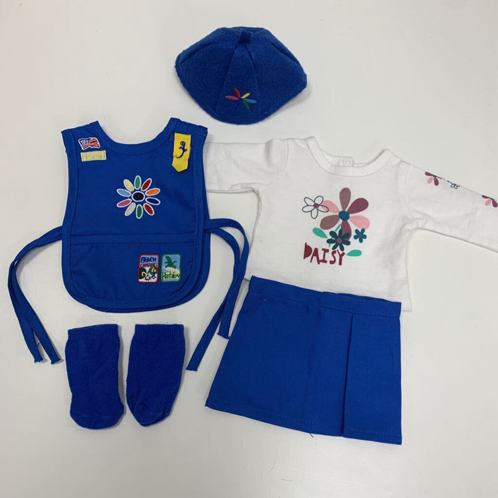 Daisy Girl Scout 5 Piece Uniform for 14" Dolls