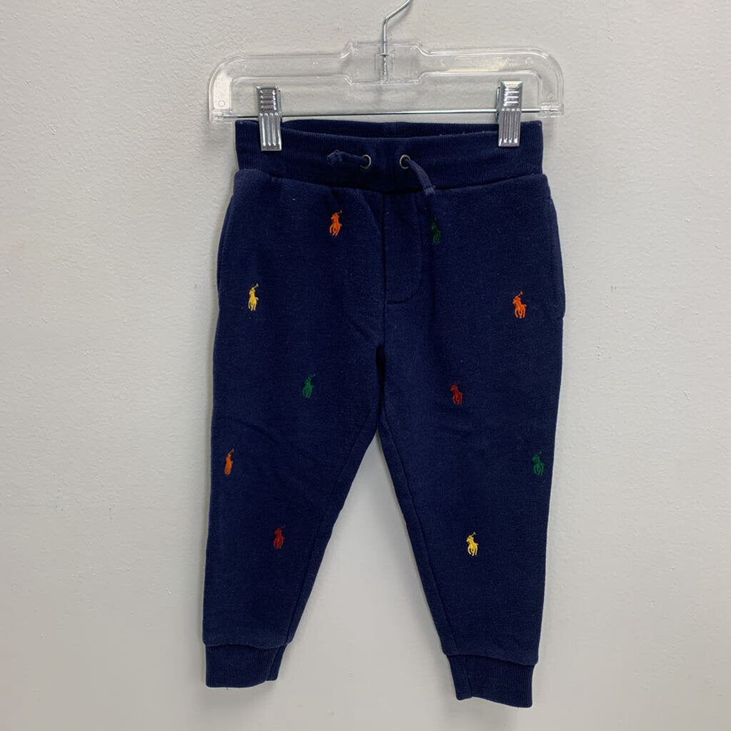 2/2T: Embroidered Logo Sweatpants