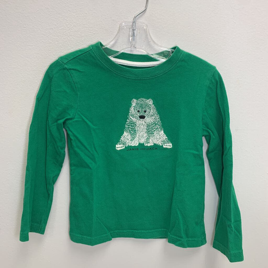 3: Embroidered Polar Bear Tee