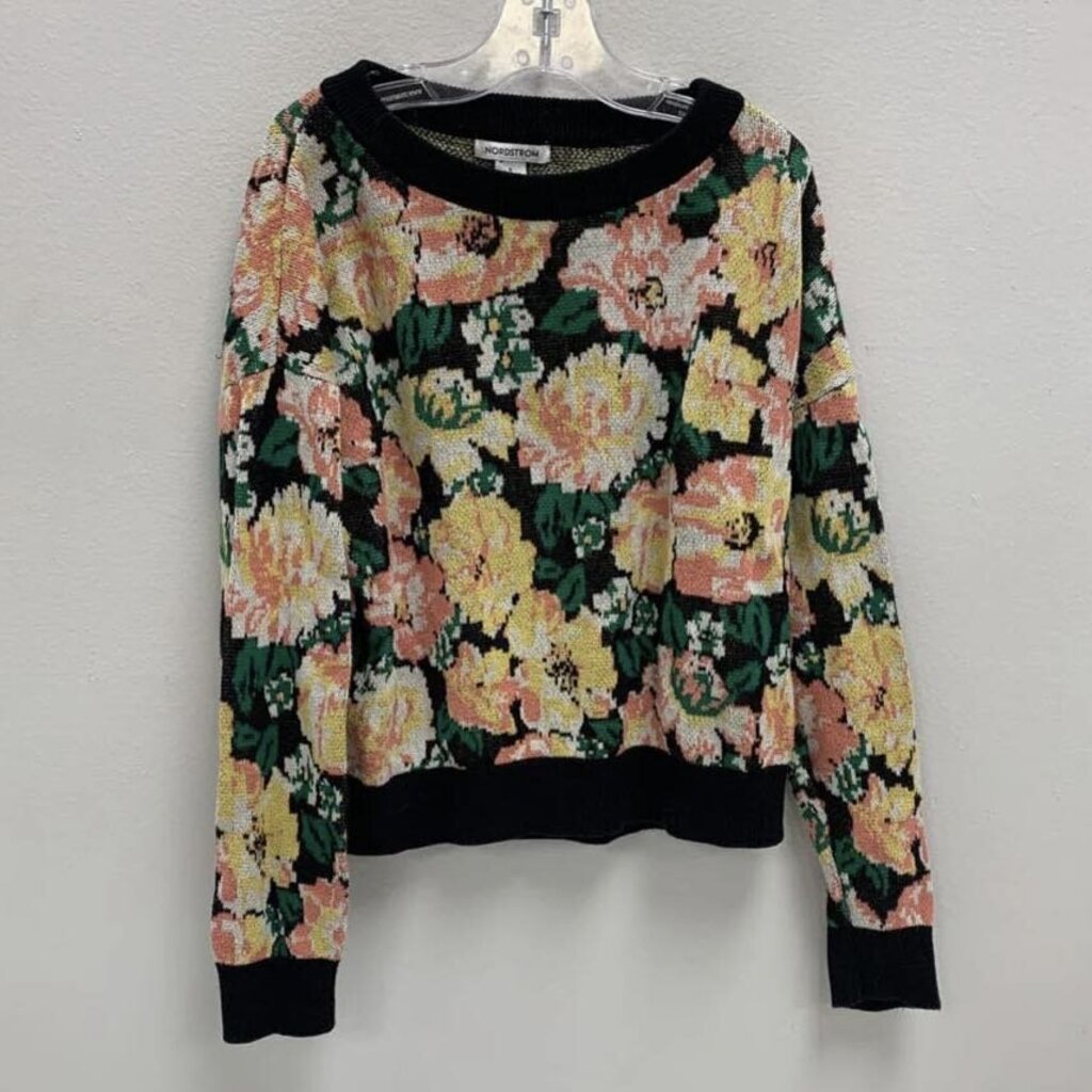 7/8: Floral Sweater