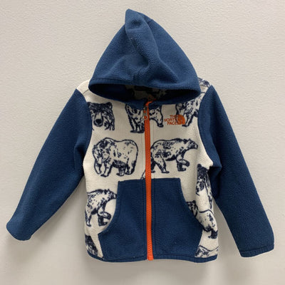 12-18M: Fleece Hooded Jacket - Polar Bears