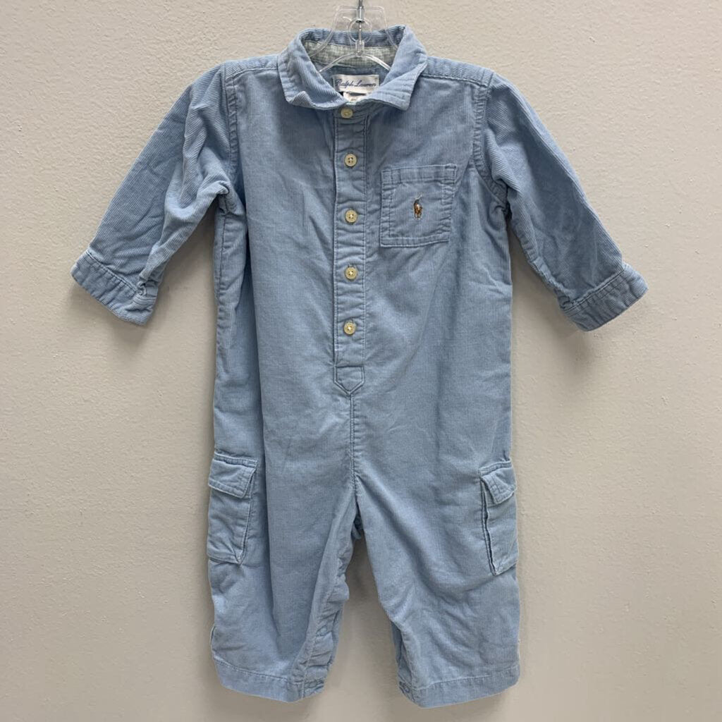 9M: Corduroy Henley Coverall