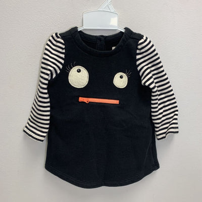 18-24M: Monster Face Dress + Diaper Cover