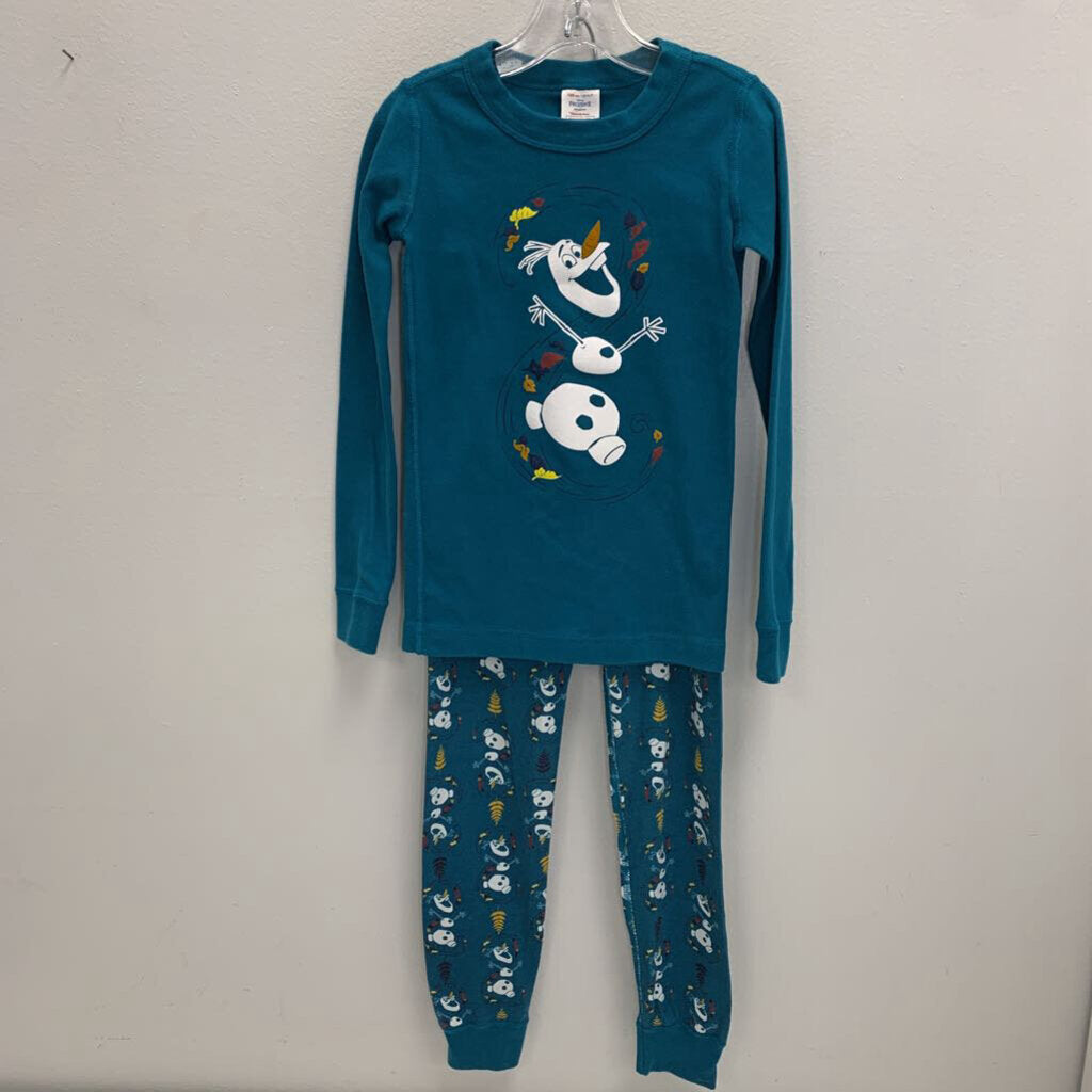 6-7: Long Johns Pajama Set - Disney Frozen II Olaf