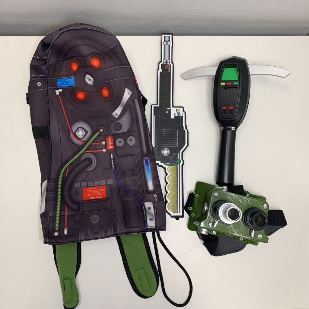 8-10: Ghostbusters - One Piece Costume with Proton Pack