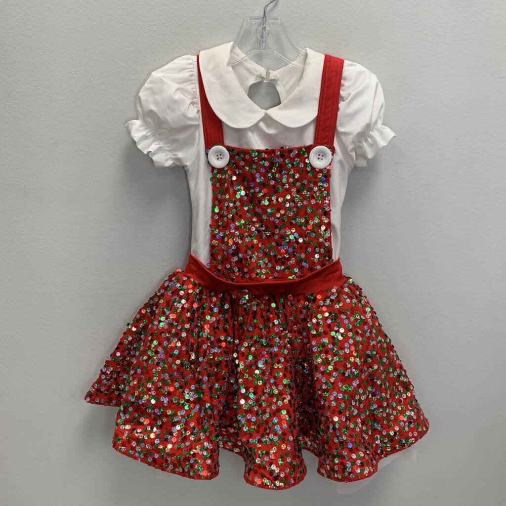 6: Sequin Holiday Apron Character