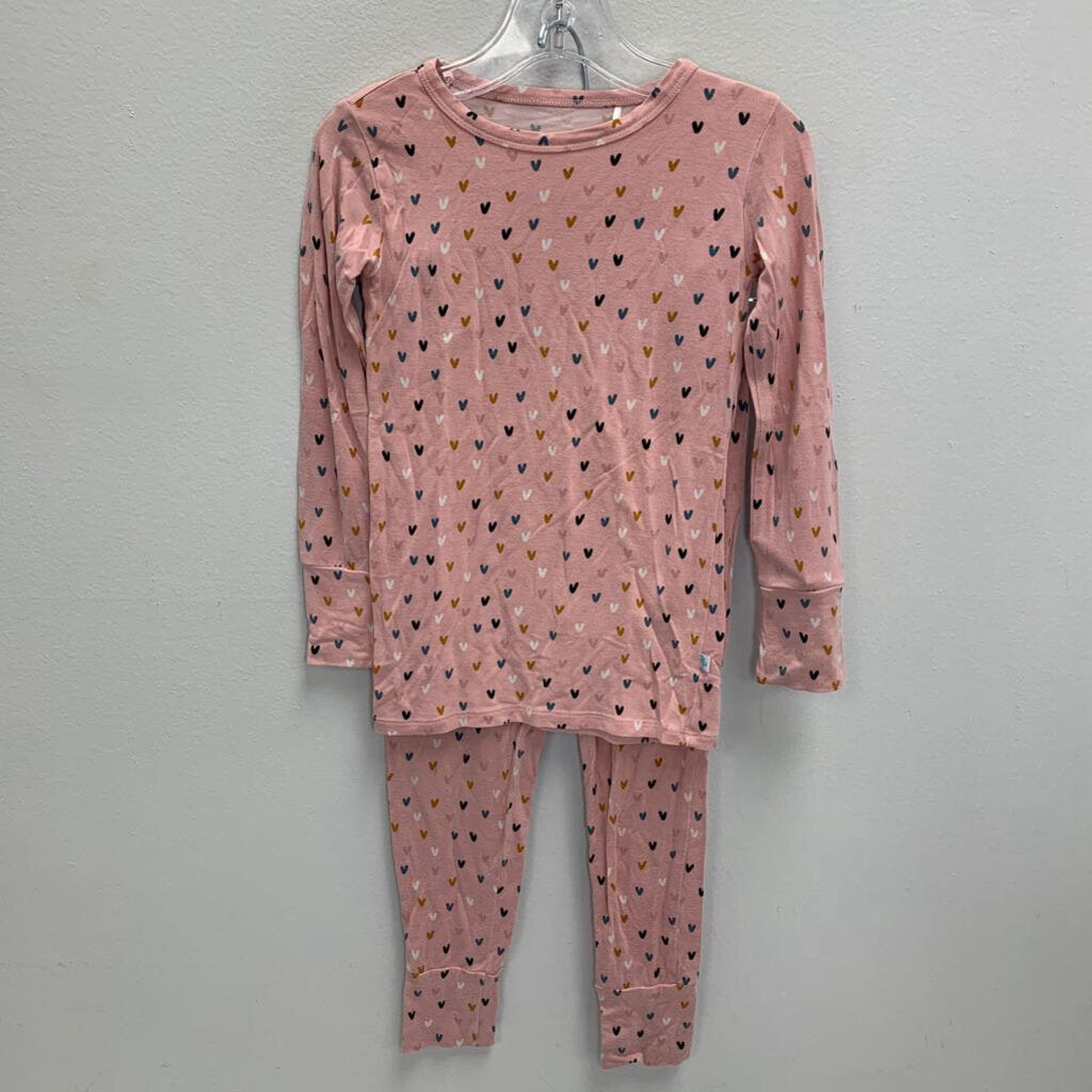 4T: Pajama Set - Hearts