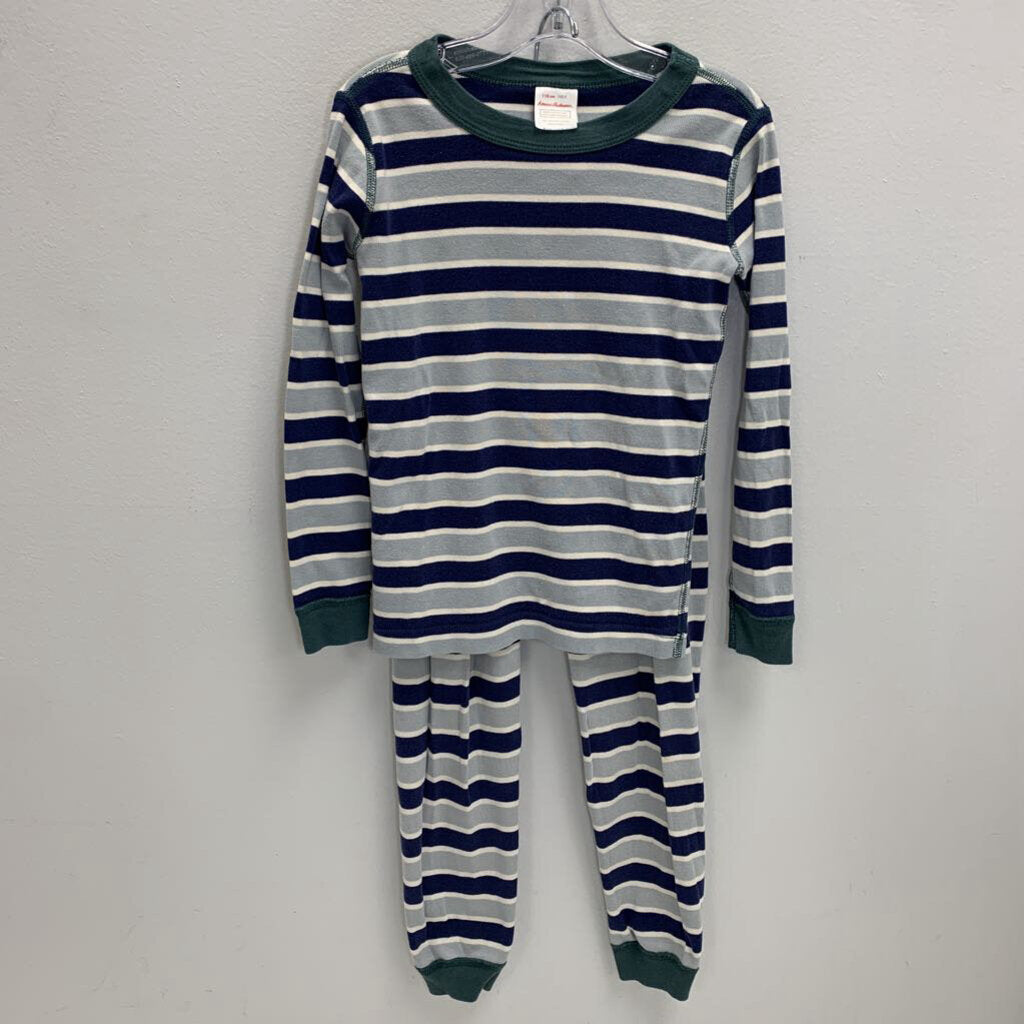 5: Long John Pajama Set - Stripes