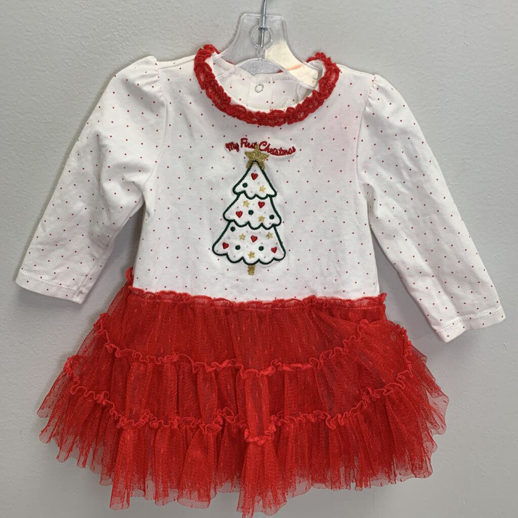 12M: My First Christmas Tutu Dress