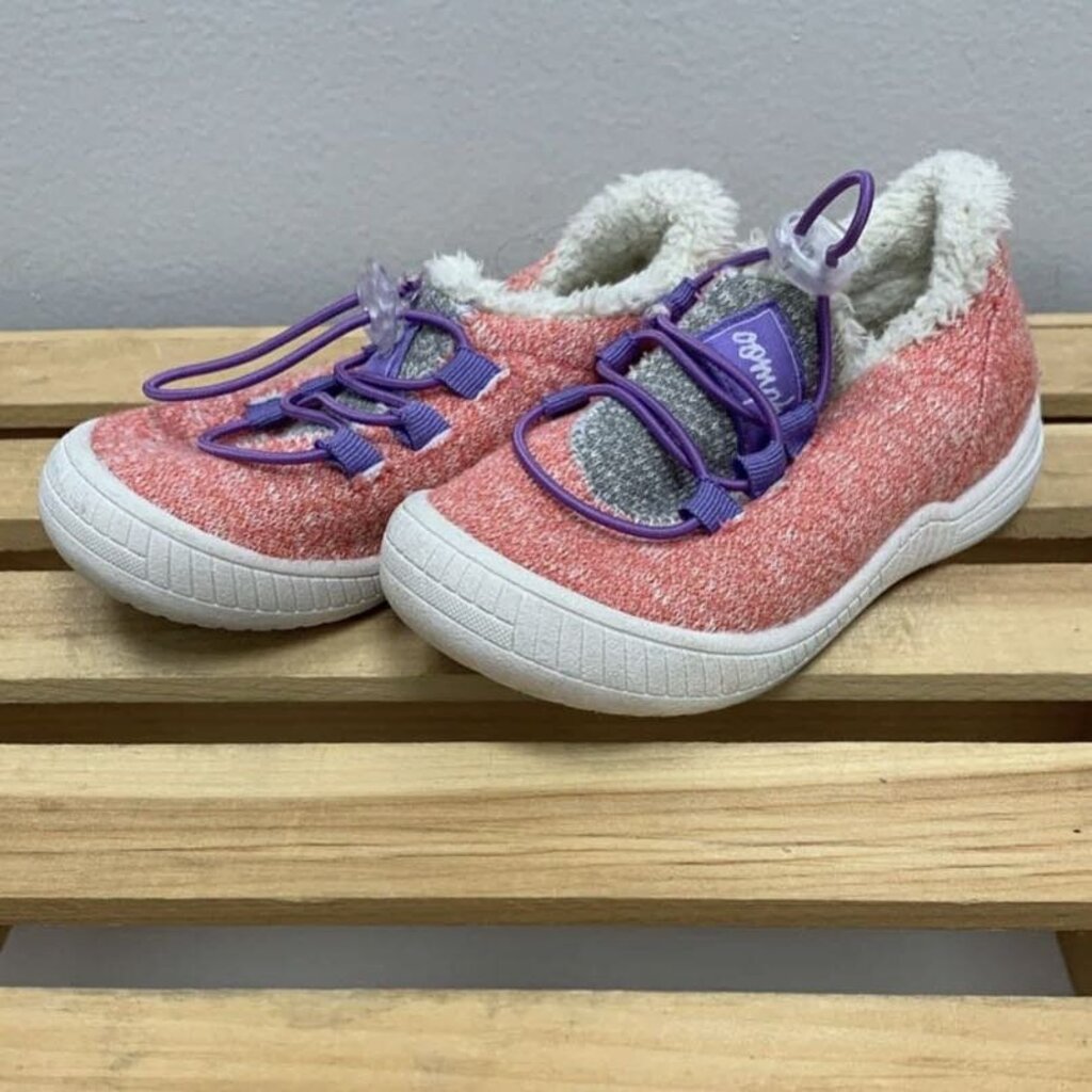 9: Fleece Lined Knit Sneakers