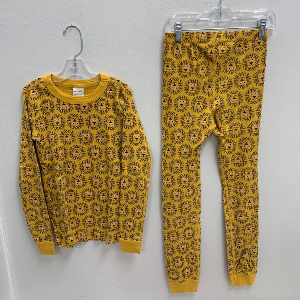 10: Long John Pajama Set - Friendly Lion