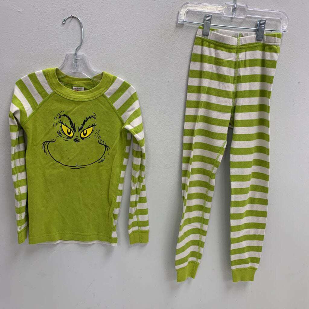 6-7: Long John Pajama Set - Dr. Seuss Grinch