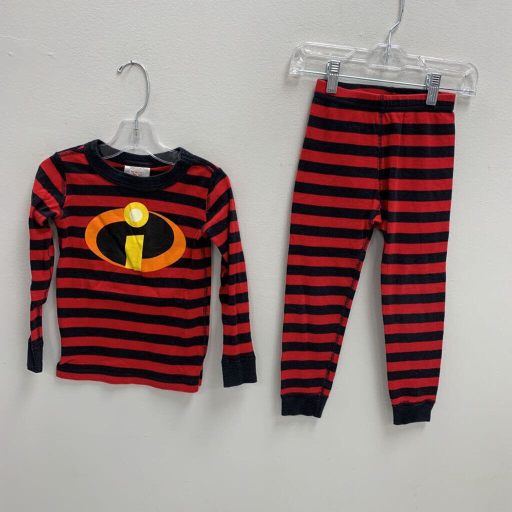 4: Long John Pajama Set - Disney Pixar Incredibles