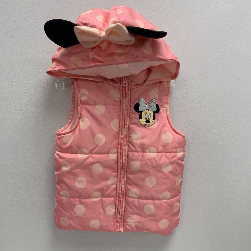 5: Minnie Polka Dot Puffer Vest