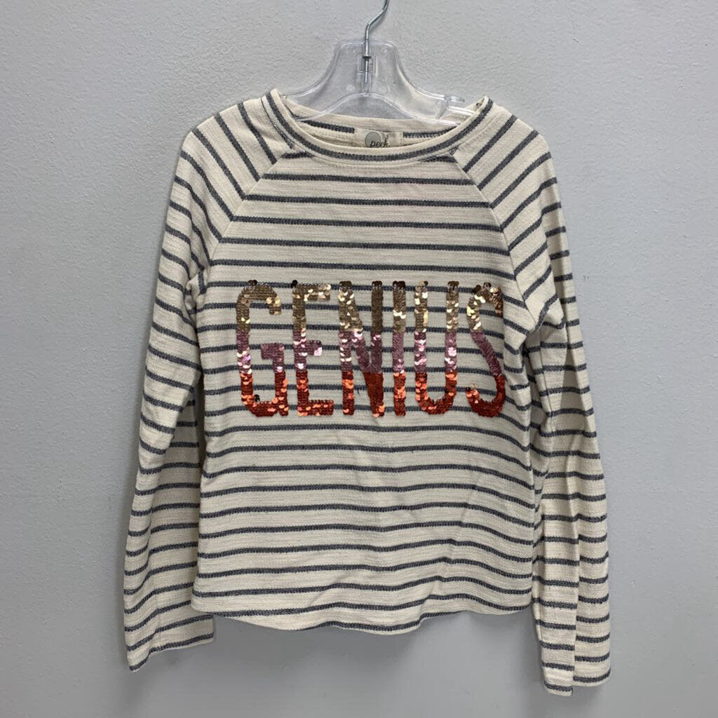 8: Double Knit Sequin Top - Genius