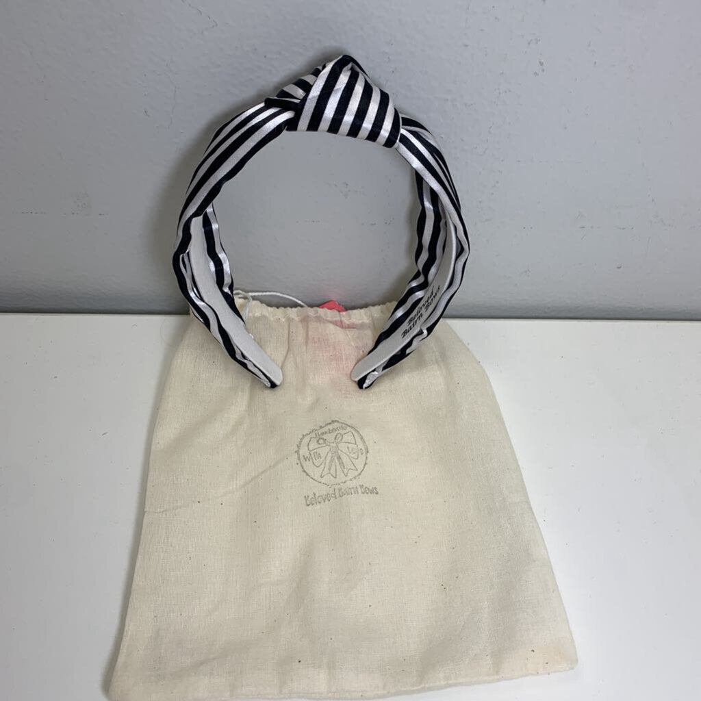 Striped Headband + Dust Bag