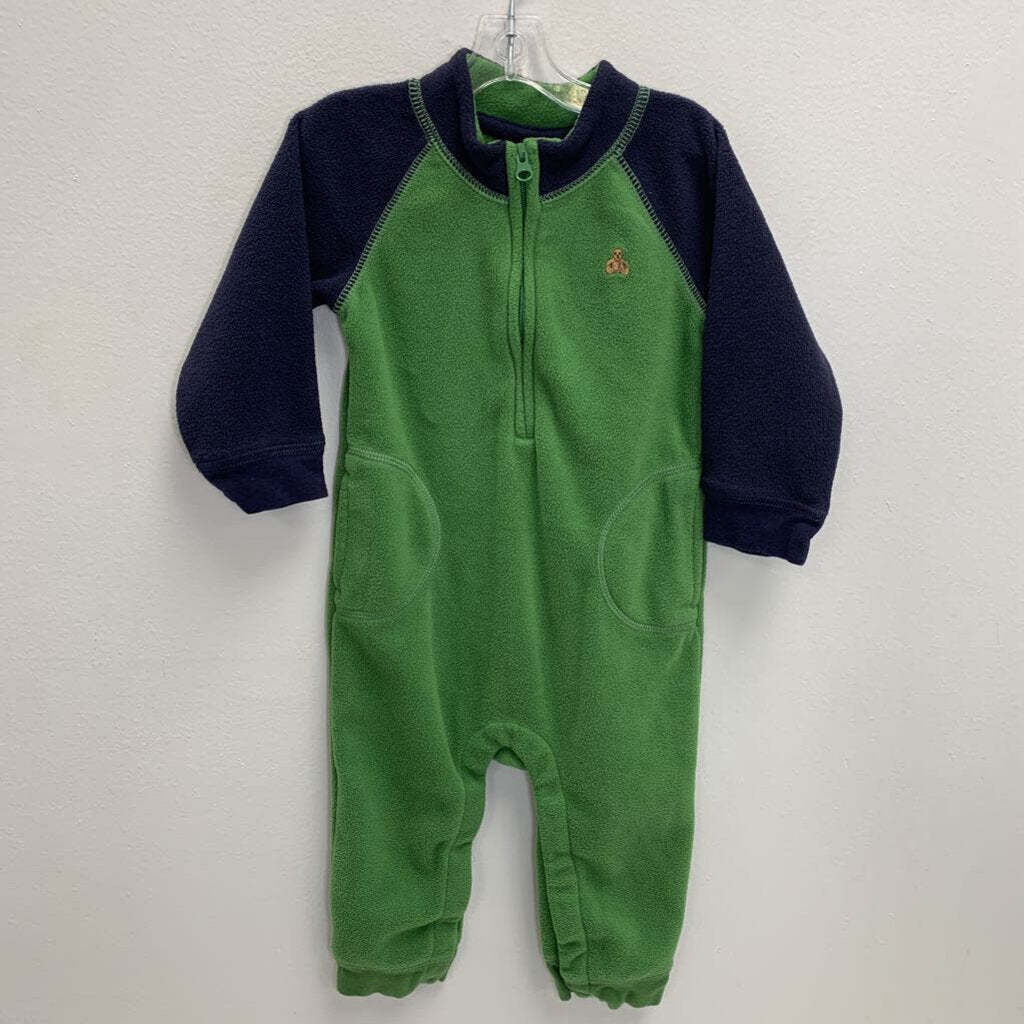 12-18M: Fleece Romper w/ Pockets
