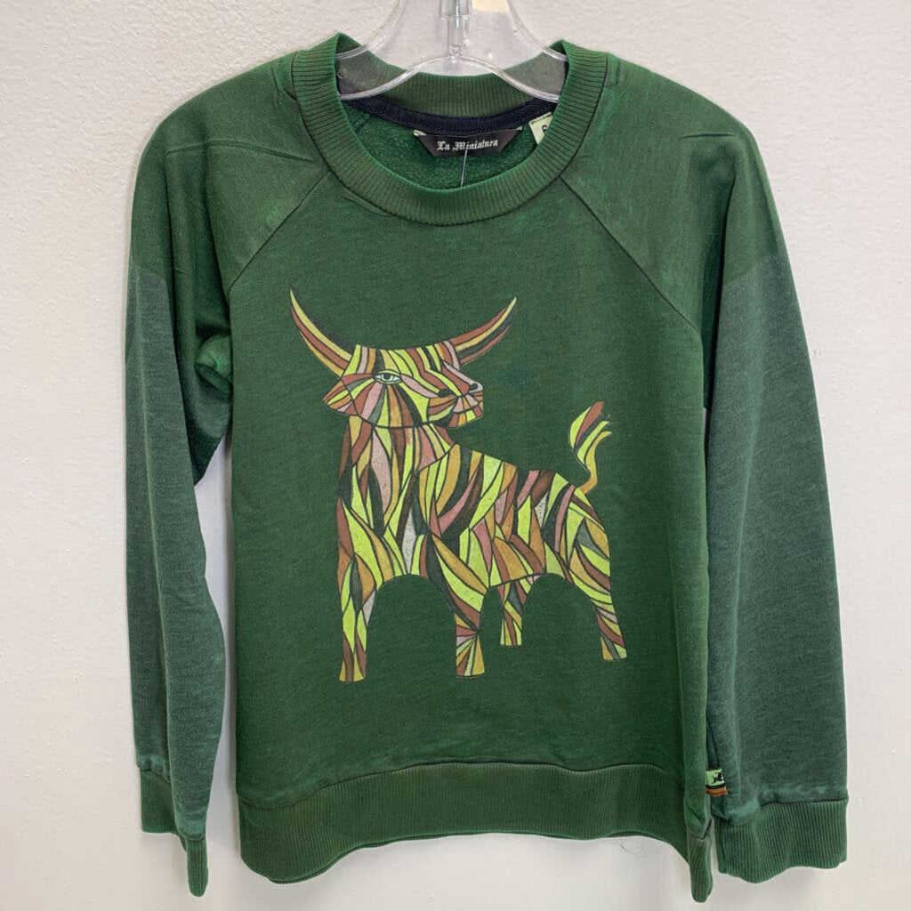 6: Lightweight Sweatshirt - Mosaic Bull