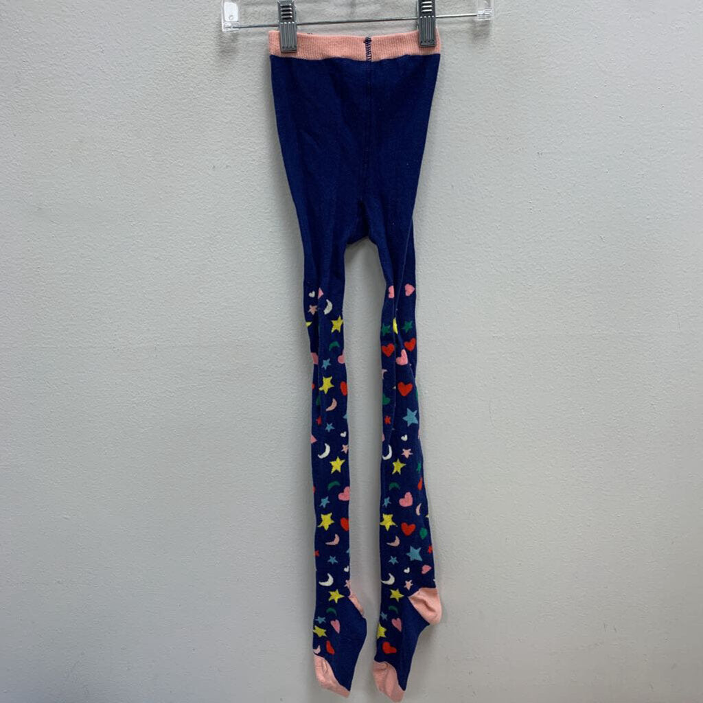 6-7: Knit Tights - Moon & Stars