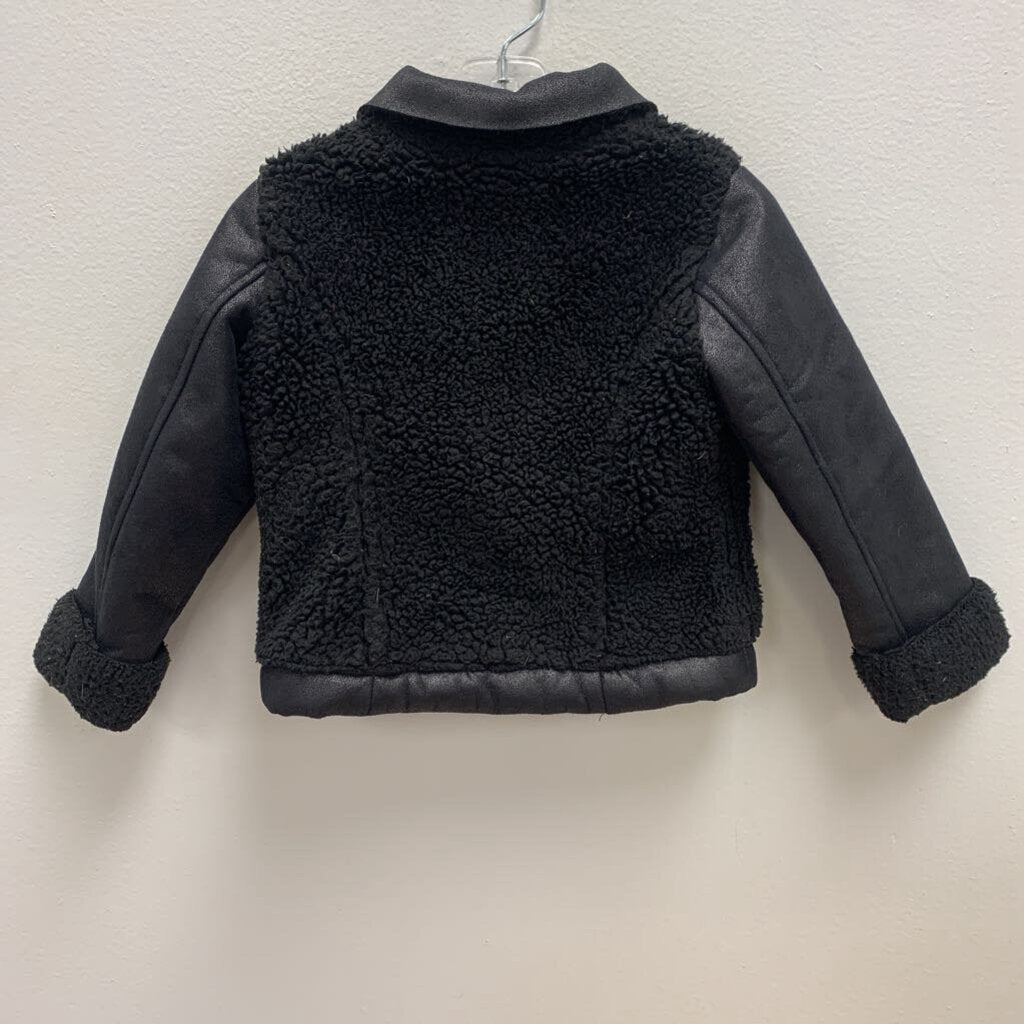 2: Faux Leather Moto Jacket
