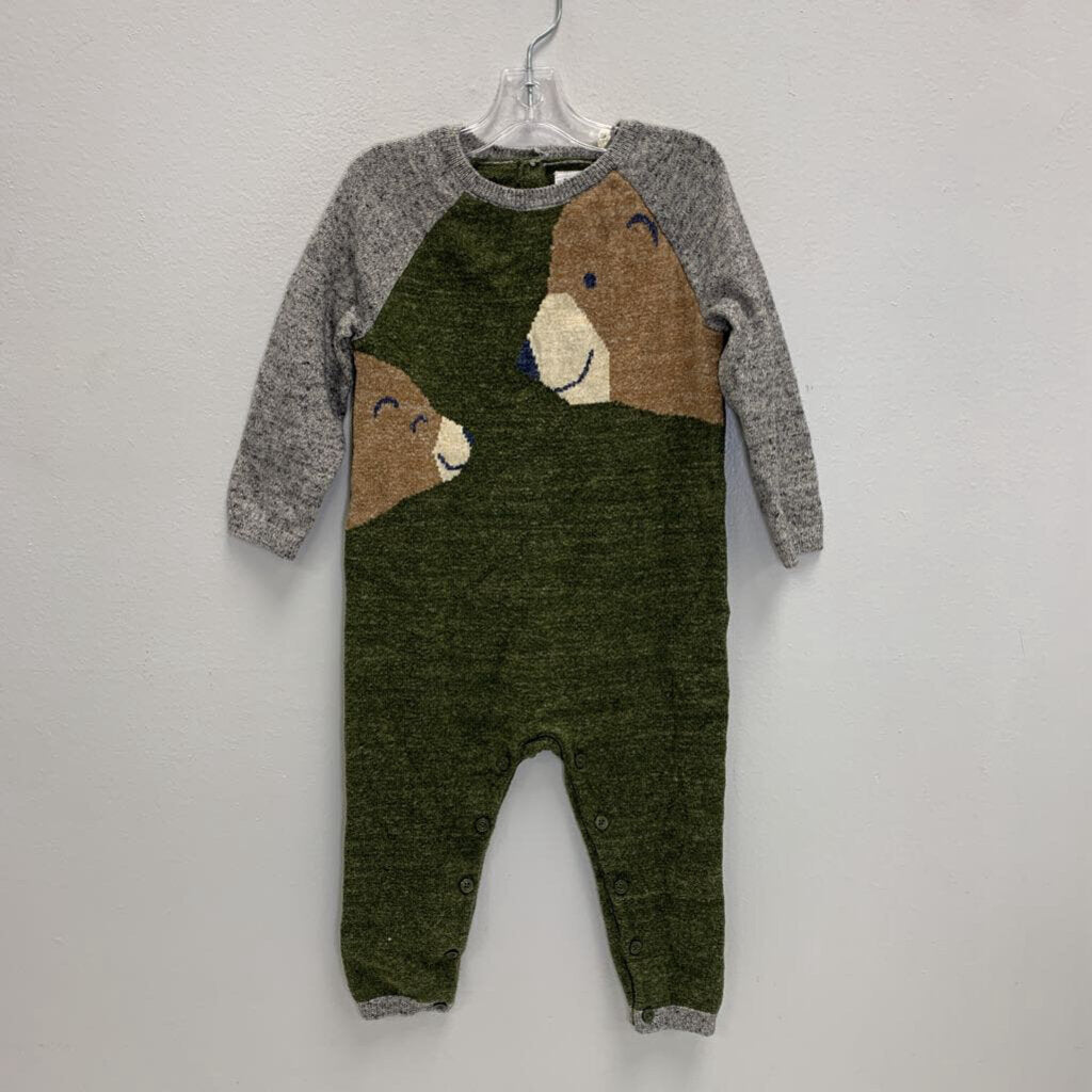 12-18M: Sweater One Piece - Bears