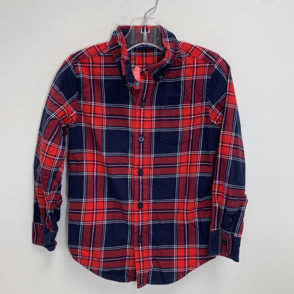 4: Flannel Plaid Shirt