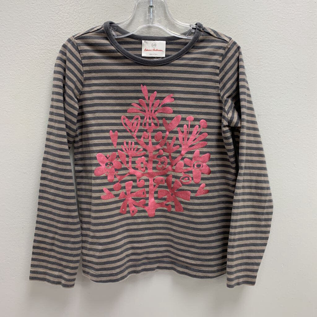 6-7: Graphic T-Shirt - Metallic Florals