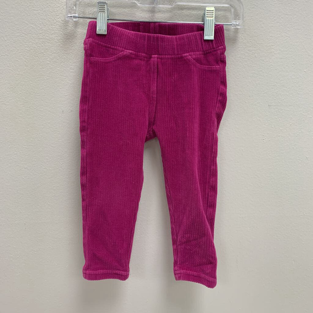 18-24M: Ribbed Velour Leggings