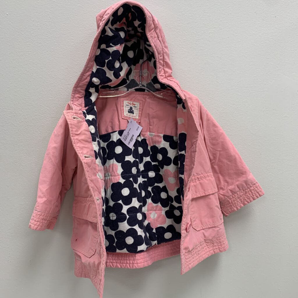 12-18M: Floral Hooded Jacket