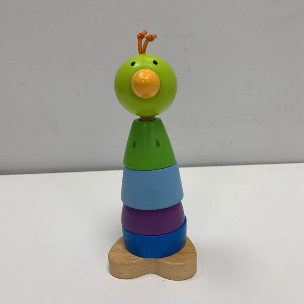 Wooden Bird Stacker
