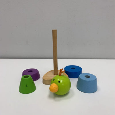 Wooden Bird Stacker