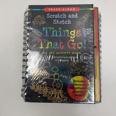 Scratch and Sketch Dino Dudes/ Things That Go NIB