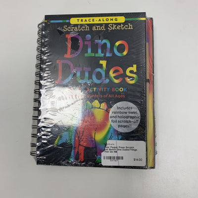 Scratch and Sketch Dino Dudes/Things That Go NIB