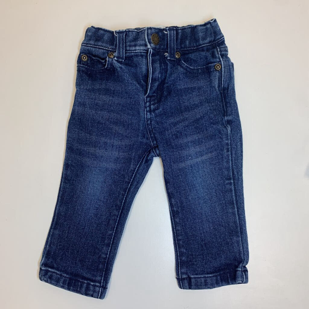 6-12M: Slim Denim w/ Adjustable Waist