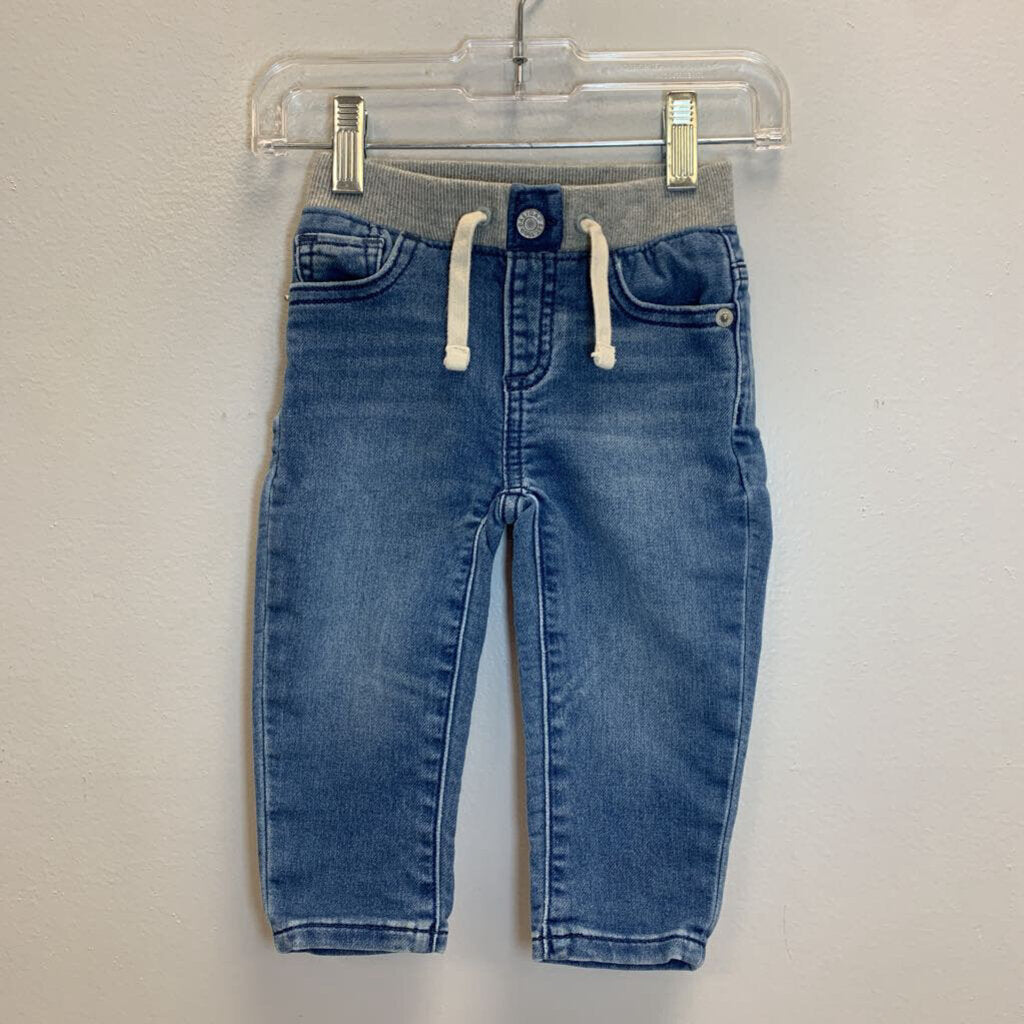 6-12M: My First Easy Slim Drawstring Jeans