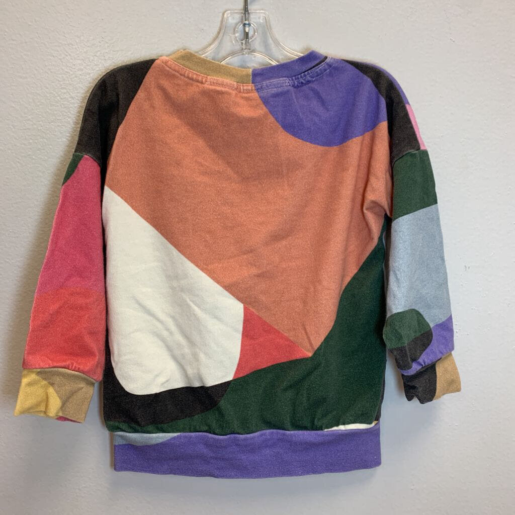 18-24M: T-Shirt - Watercolor Waves