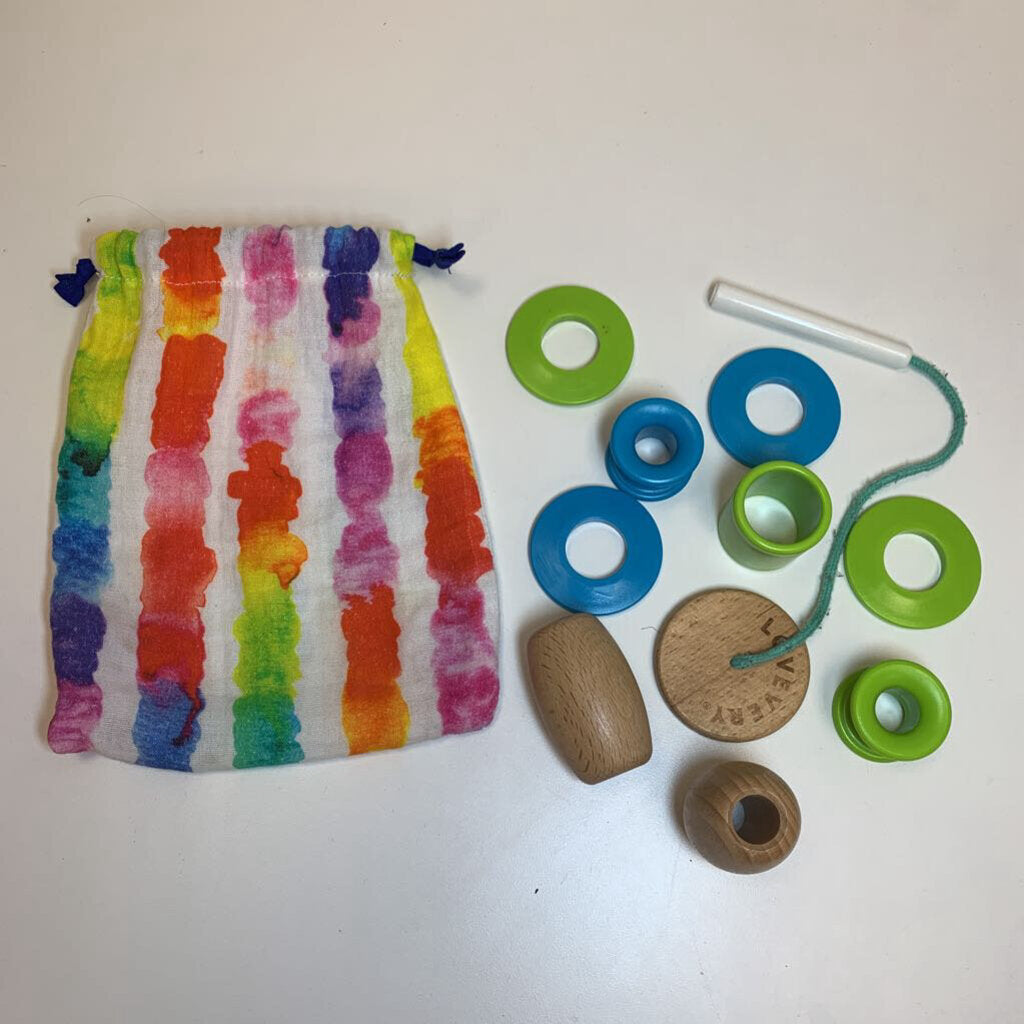Threadable Bead Kit + Drawstring Bag