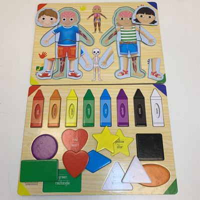 2 Pack Lift & Learn Puzzles