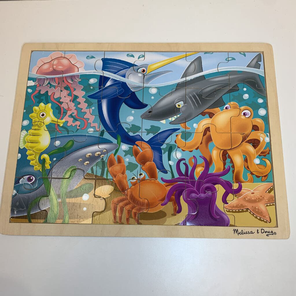 Wooden Jigsaw Puzzle - Under The Sea