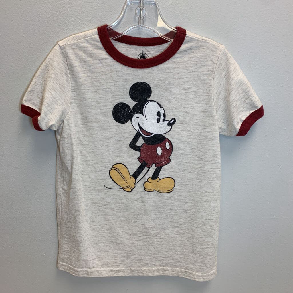 4: Ringer T-Shirt - Mickey Mouse