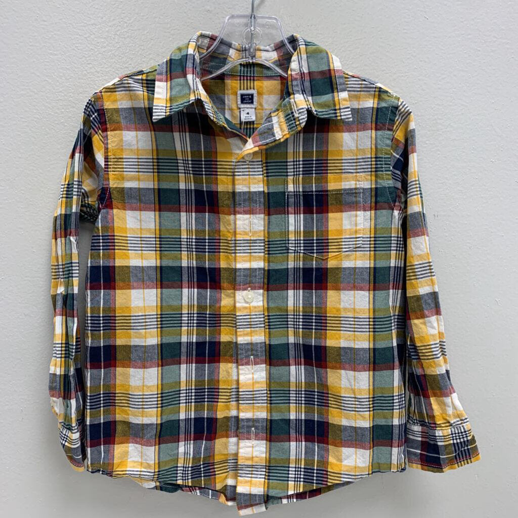 4: Plaid Button Up Shirt