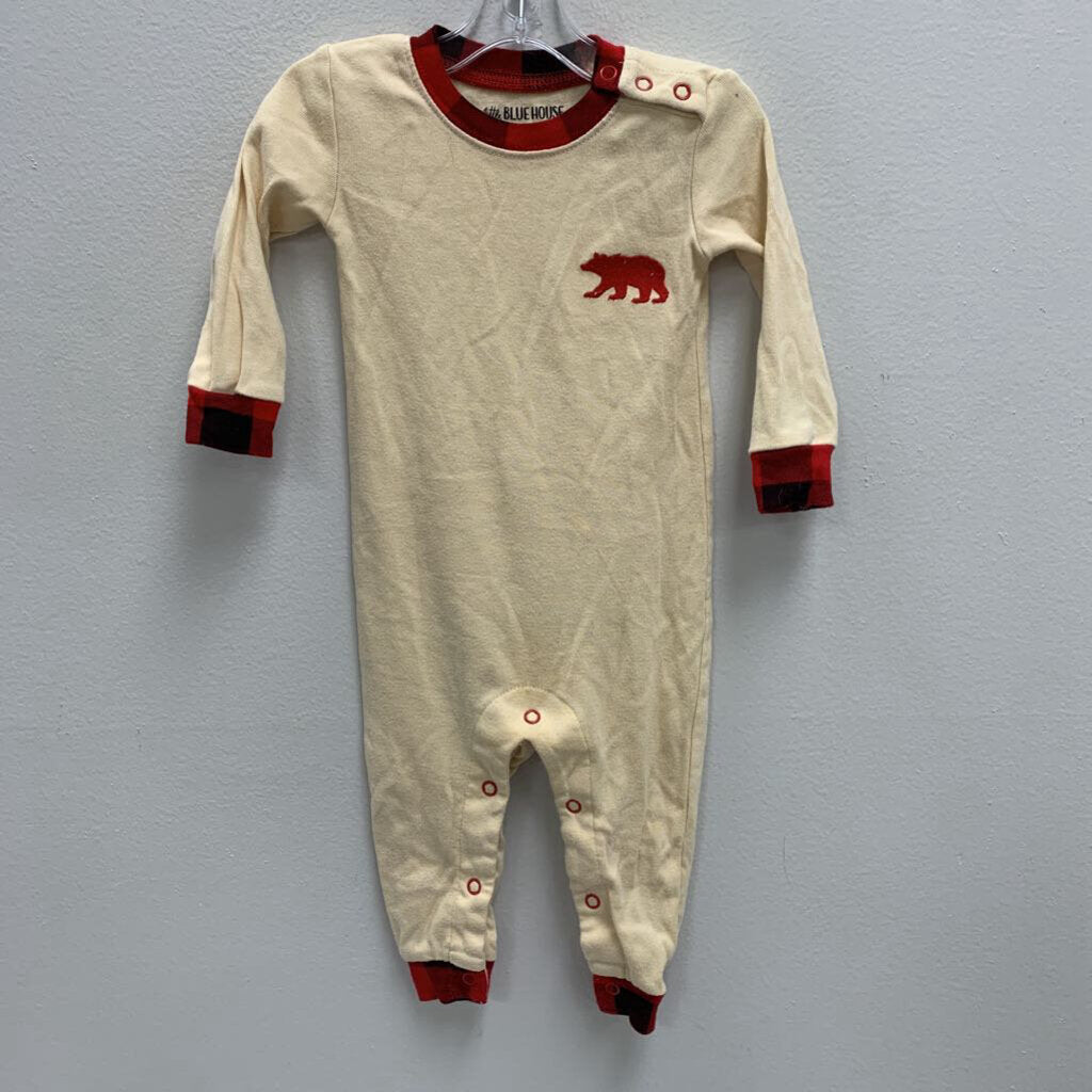 6-12M: Footless Sleeper - Little Bear Bum