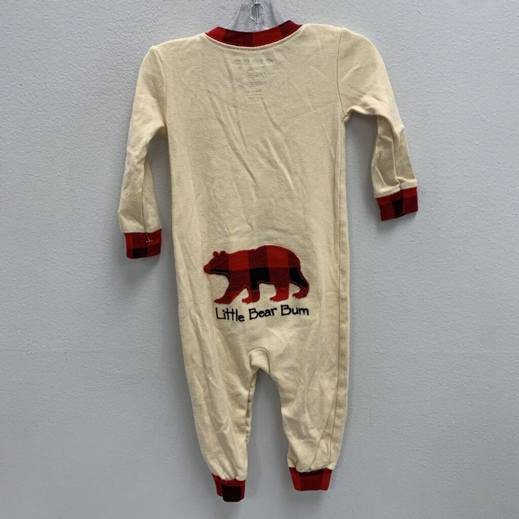 6-12M: Footless Sleeper - Little Bear Bum